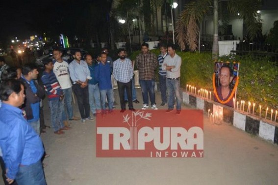 Journalists remember slain journalist Sudip Dutta Bhoumik on 2nd death anniversary Journalists remember slain journalist Sudip Dutta Bhoumik on 2nd death anniversary