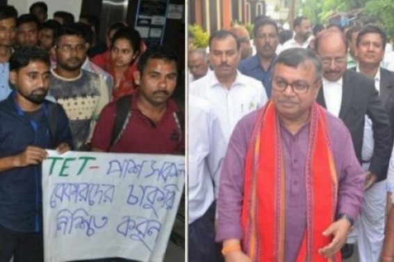 Latest TET examination’s many Questions remained out of syllabus, alleged job aspirants : Tough question-papers turn easy method to delay employment ? Latest TET examination’s many Questions remained out of syllabus, alleged job aspirants : Tough question-papers turn easy method to delay employment ?
