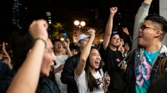 Hong Kong polls: Pro-democracy groups makes big gains
