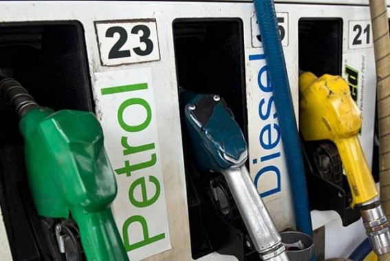 Petrol prices continue to surge, diesel stable