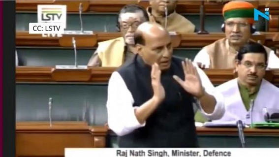 No question of calling Godse 'patriot': Rajnath No question of calling Godse 'patriot': Rajnath