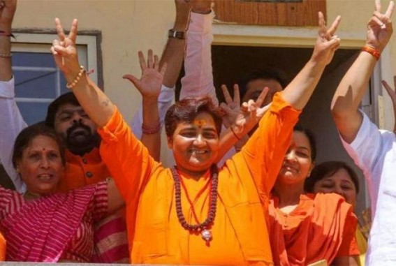 BJP decides to remove Pragya from defence panel: Nadda