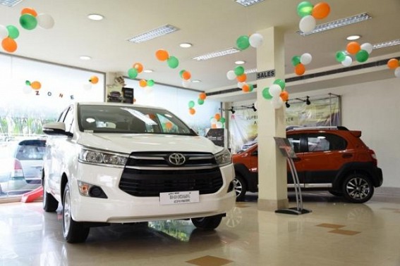 Toyota India car sales dip 22% in November