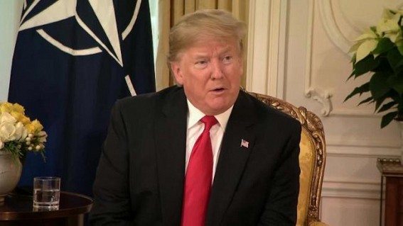 Trump blasts Macron's 'brain dead' NATO comments as 'nasty' Trump blasts Macron's 'brain dead' NATO comments as 'nasty'