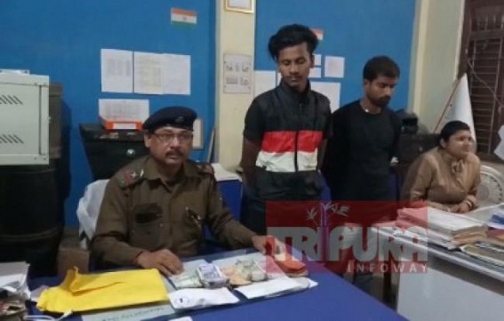2 Drug smugglers arrested, 1 absconding, 90 boxes heroine seized 2 Drug smugglers arrested, 1 absconding, 90 boxes heroine seized
