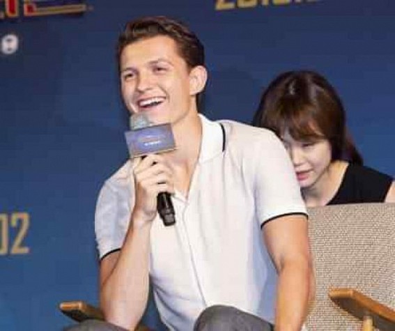 Tom Holland's not-completely-sober call with Disney CEO Tom Holland's not-completely-sober call with Disney CEO