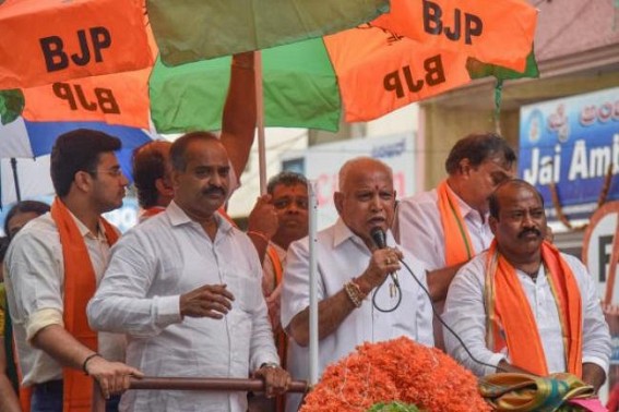 Karnataka bypolls: BJP wins 2, leads in 10, Congress 2 Karnataka bypolls: BJP wins 2, leads in 10, Congress 2