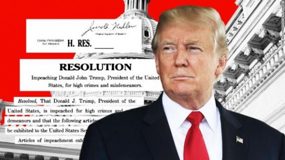 US House of Representatives votes on historic Trump impeachment US House of Representatives votes on historic Trump impeachment