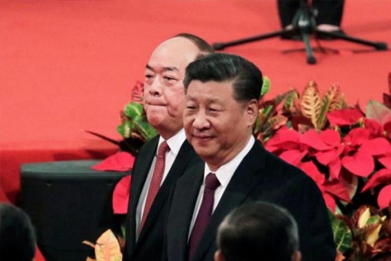 New leader of Macao sworn in Xi's presence