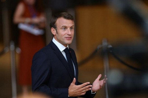 Macron voices determination to fight IS extremism