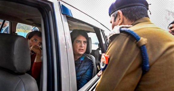 Priyanka to meet victims of CAA crackdown in Lucknow Priyanka to meet victims of CAA crackdown in Lucknow