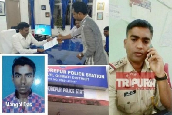 Udaipur Police’s brutality, SI Pritam Dutta led alleged murder of poor boy Mangal Das, Post mortem in night hours ignored by Justice as BJP’s obedient Gomati SP fails to act beyond Political influence Udaipur Police’s brutality, SI Pritam Dutta led alleged murder of poor boy Mangal Das, Post mortem in night hours ignored by Justice as BJP’s obedient Gomati SP fails to act beyond Political influence
