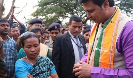 House to house jobs, 50,000 Govt Jobs promise swallowed after Assembly Election : Ahead of ADC poll, Tripura CM promised Cage-Fishery in Gandacherra, guarantees jobs to 2,500 families House to house jobs, 50,000 Govt Jobs promise swallowed after Assembly Election : Ahead of ADC poll, Tripura CM promised Cage-Fishery in Gandacherra, guarantees jobs to 2,500 families