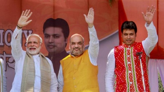 BJP Govt launches TAX-War in Tripura ! Funds slashing under NDA hits state economy hard in Tripura BJP Govt launches TAX-War in Tripura ! Funds slashing under NDA hits state economy hard in Tripura
