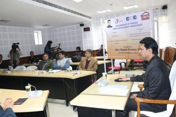 E-Municipality services launched for Tripura urban bodies E-Municipality services launched for Tripura urban bodies