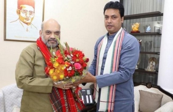 Tripura CM sought Rs. 1.5 lakh crores from centre for 5 years plan Tripura CM sought Rs. 1.5 lakh crores from centre for 5 years plan