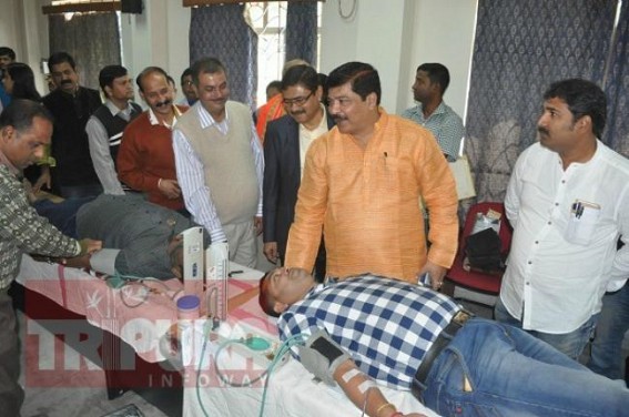 Health Minister appeals people from 18 to 65 years to donate blood 4 times in a year