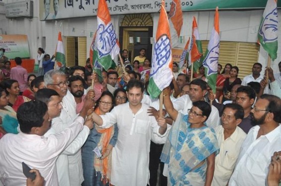 LS Election : Trinamool members join Congress in Tripura LS Election : Trinamool members join Congress in Tripura