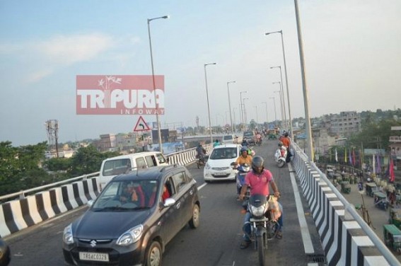 Agartala Flyover marked CPI-M Govt's success story in comparison to BJP Govt's 18 months failures