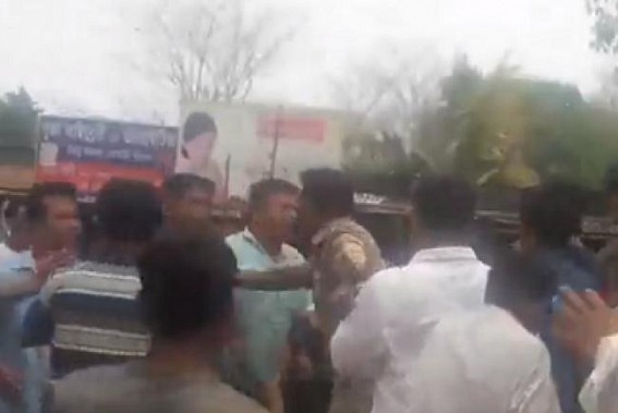 MP Jiten attacked by IPFT miscreants MP Jiten attacked by IPFT miscreants