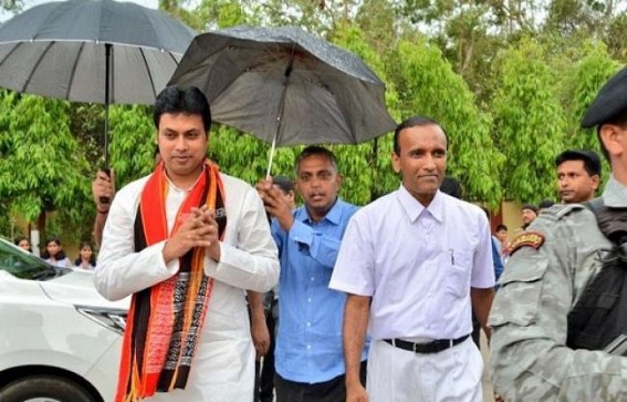 ‘Economic talks do not suit CPI-M who could not even collect Taxes properly’ : Biplab mocks at previous Govt for 8.9%Taxation on Public, but BJP Govt’s over-taxation burden of 26% hits hard State Population ‘Economic talks do not suit CPI-M who could not even collect Taxes properly’ : Biplab mocks at previous Govt for 8.9%Taxation on Public, but BJP Govt’s over-taxation burden of 26% hits hard State Population