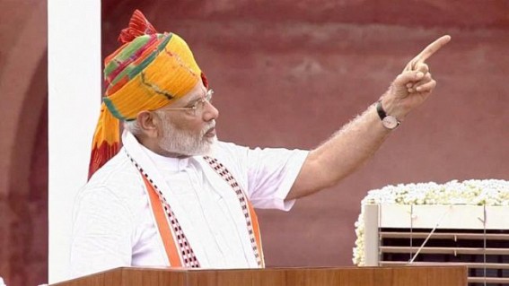 'Those who follow the policy of small family are true Patriots' : Modi's biggest ever announcement on I-Day 'Population Control'