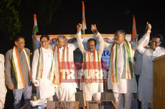 Abdul Mannan campaigns for Tripura By-Election