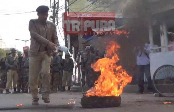 Army deployed in Assam, Tripura; Internet suspension goes on Army deployed in Assam, Tripura; Internet suspension goes on