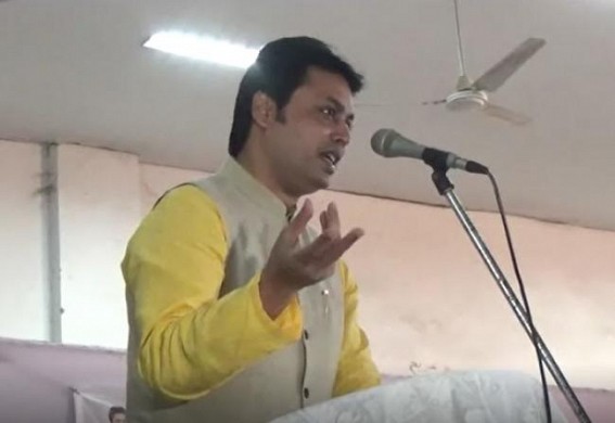â€˜Bengal or Bihar Govt will not give funds for Tripura but for infrastructural development, I need revenue income from my state onlyâ€™, says Biplab Deb