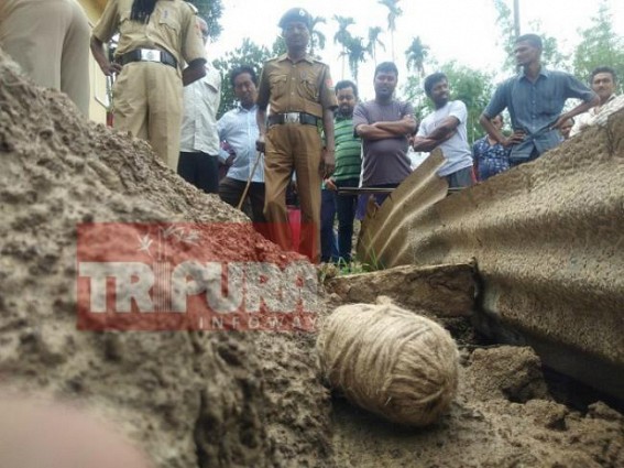 Ahead of poll, bomb found in Agartala Ahead of poll, bomb found in Agartala