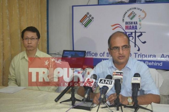 Peaceful Repoll in Tripura : CEO