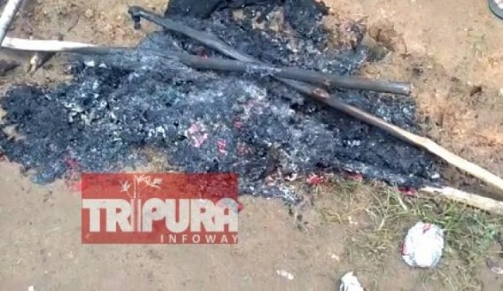 CPI-M’s party office burnt, BJP led attacks continue across state amid internet shutdown CPI-M’s party office burnt, BJP led attacks continue across state amid internet shutdown