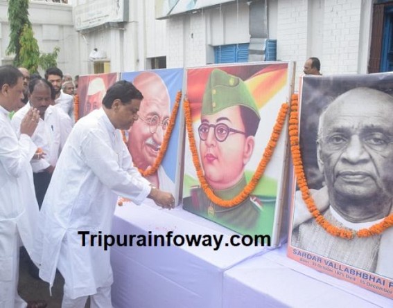 ‘Either Mahatma Gandhi or Vallabhbhai Patel, all freedom fighters belonged to Congress’ : Tripura Congress ‘Either Mahatma Gandhi or Vallabhbhai Patel, all freedom fighters belonged to Congress’ : Tripura Congress