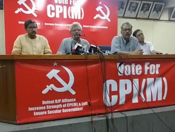 CPI-M delegation met Chief Election Commissioner Sunil Arora demanding Re-Poll in West Tripura, alleged, ‘Fear psychosis was created among voters followed by 100% booth capturing’ CPI-M delegation met Chief Election Commissioner Sunil Arora demanding Re-Poll in West Tripura, alleged, ‘Fear psychosis was created among voters followed by 100% booth capturing’