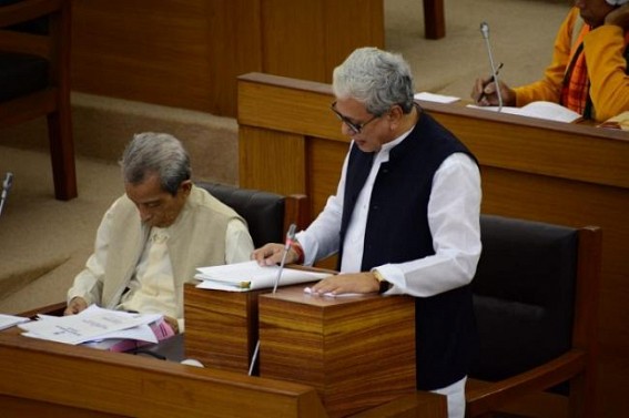 Northeast deprivation under Modi Govt : Tripura Govt again presented â€˜Zero-deficitâ€™ budget