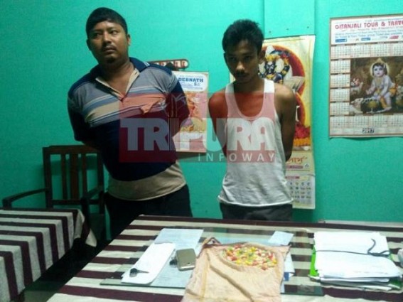 Two arrested in Tripura under NDPS act with brown sugarâ€™s illegal stocks