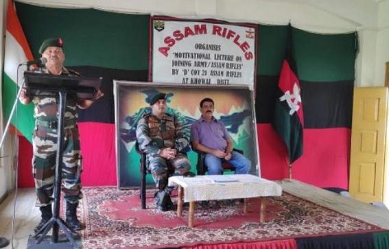 Assam Rifles motivates students to join Army, AR