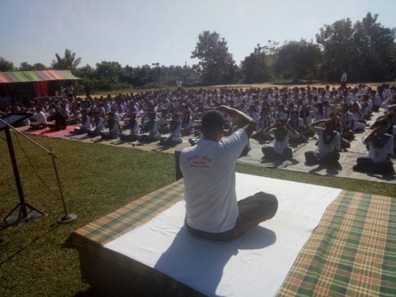 Assam Rifles conducted Yoga Camp