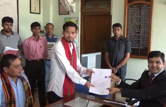 IPFT candidate submits nomination, as BJP declares candidates