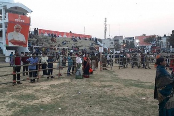Tripura Public reject PM Modi, JUMLA Politics failed
