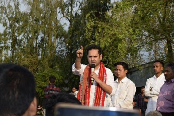 ‘Why don’t people ask BJP’s Tiprasa MLAs, MP’s stand on CAB ?’, says Pradyot Debbarman ‘Why don’t people ask BJP’s Tiprasa MLAs, MP’s stand on CAB ?’, says Pradyot Debbarman