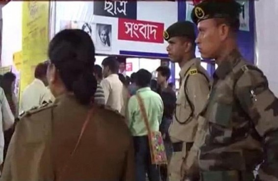 â€˜Gujarat Filesâ€™ books sold out like hot cake at Agartala Book Fair, Saffron mafias escaped seeing huge Police Protection before SFI's Book Stall