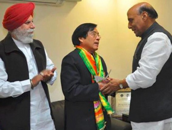 Former Arunachal CM Apang quits BJP Former Arunachal CM Apang quits BJP