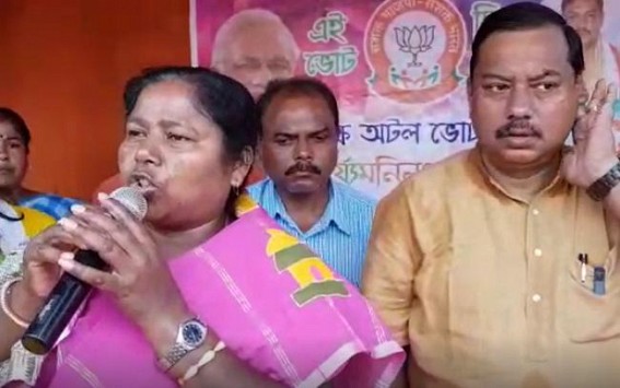 Criminals' aim JUMLA rule for 50 yrs : ‘The last battle of Panipath is LS Election-2019, BJP will rule India till 2069’, claims Tripura’s Crime Queen, Democracy in Peril Criminals' aim JUMLA rule for 50 yrs : ‘The last battle of Panipath is LS Election-2019, BJP will rule India till 2069’, claims Tripura’s Crime Queen, Democracy in Peril