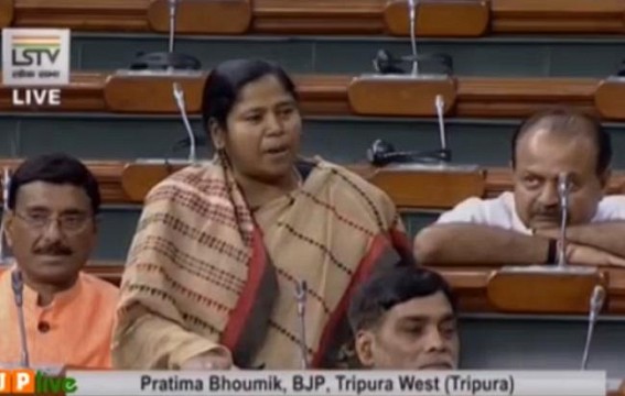 Why Pratima Bhowmik placing demands in Parliament which are already underway ? Is she hijacking Govt’s good works in her credit ? Why Pratima Bhowmik placing demands in Parliament which are already underway ? Is she hijacking Govt’s good works in her credit ?