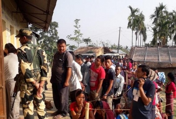 Lok Sabha polls: Voting begins in Tripura