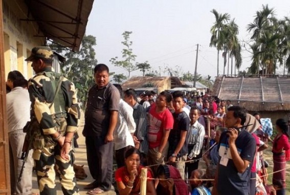 Lok Sabha polls: Voting begins in Tripura Lok Sabha polls: Voting begins in Tripura