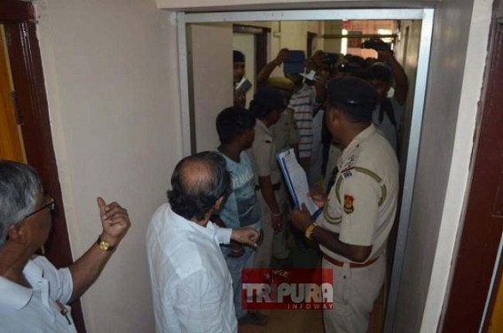 Police illegal Raid at CPI-M's Melarmath HQ Without-Warrant in search of Badal Choudhury violating District Judge’s order amid ongoing hearing procedure Police illegal Raid at CPI-M's Melarmath HQ Without-Warrant in search of Badal Choudhury violating District Judge’s order amid ongoing hearing procedure