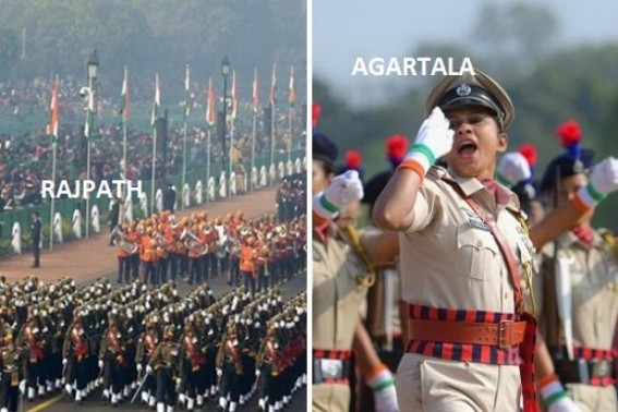 Splendid display of military might, glimpses from Gandhi's life mark R-Day parade at Rajpath : Tripura celebrates R-Day with whole nation 