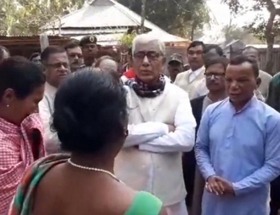 Ex-CM Manik Sarkar visits Madhabbari Police Firing spot, met victims’ family members : Existing CM Biplab Deb yet to meet victims Ex-CM Manik Sarkar visits Madhabbari Police Firing spot, met victims’ family members : Existing CM Biplab Deb yet to meet victims
